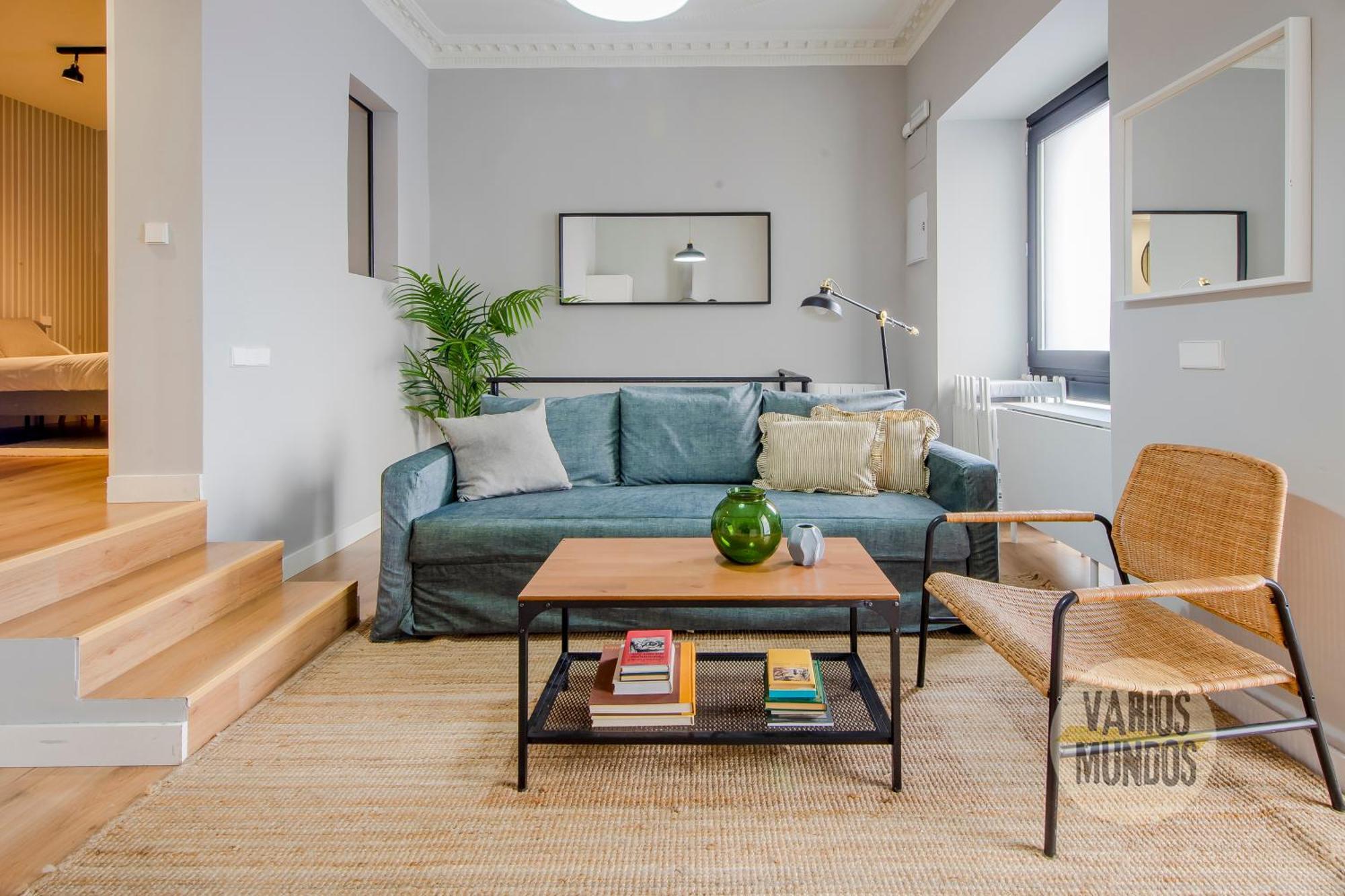 Modern Apt & Cool Interior Design A 20 Metros Del Retiro E1 Madryt Zewnętrze zdjęcie