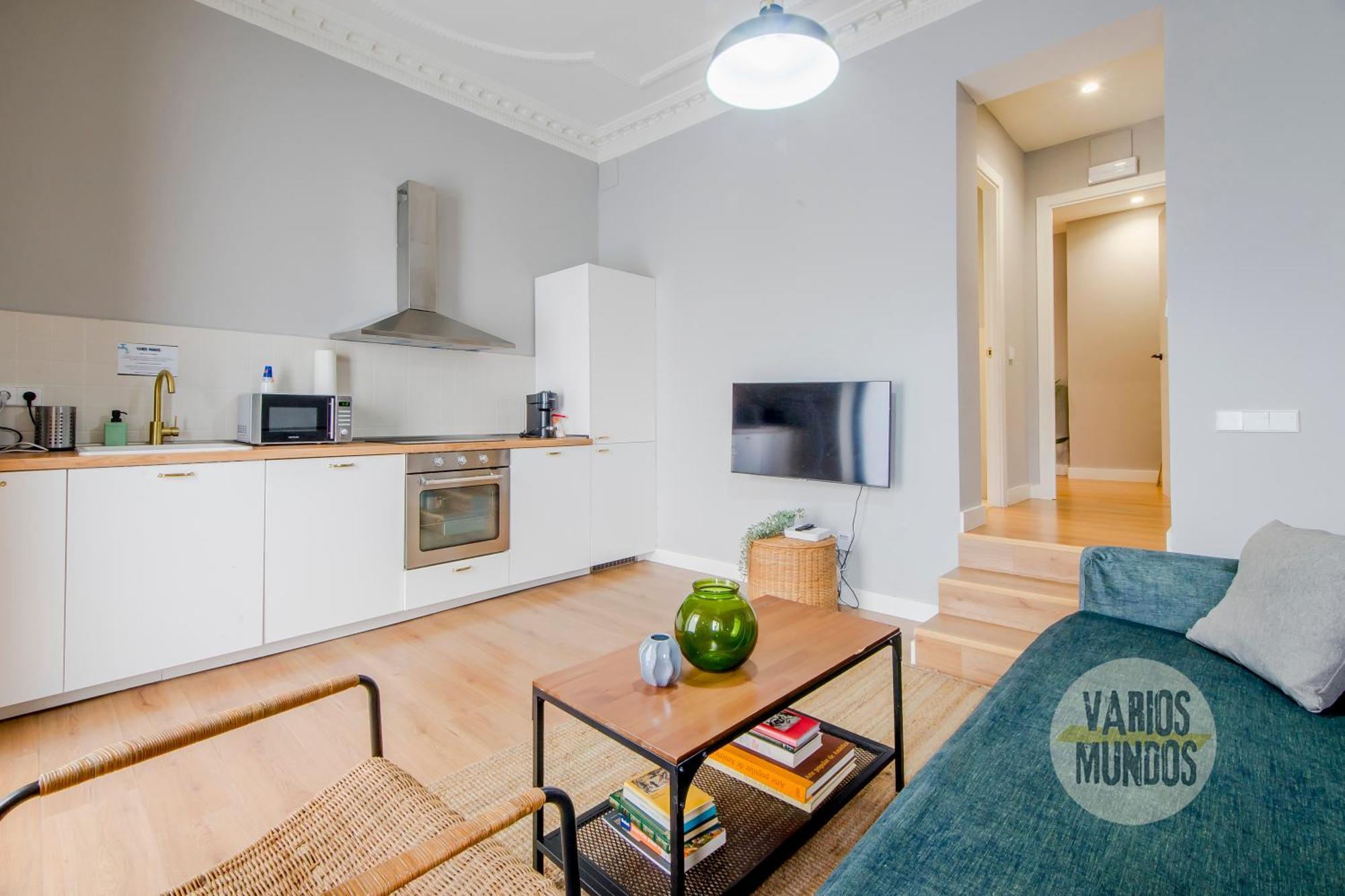 Modern Apt & Cool Interior Design A 20 Metros Del Retiro E1 Madryt Zewnętrze zdjęcie