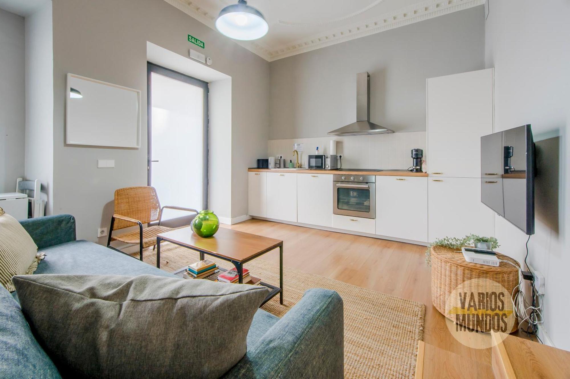 Modern Apt & Cool Interior Design A 20 Metros Del Retiro E1 Madryt Zewnętrze zdjęcie