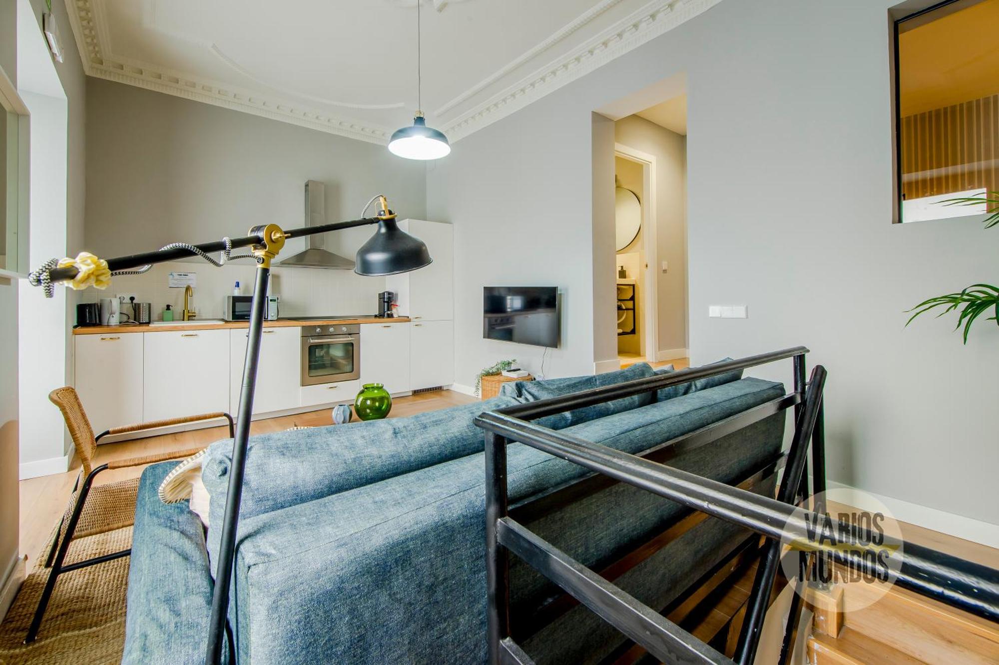Modern Apt & Cool Interior Design A 20 Metros Del Retiro E1 Madryt Zewnętrze zdjęcie