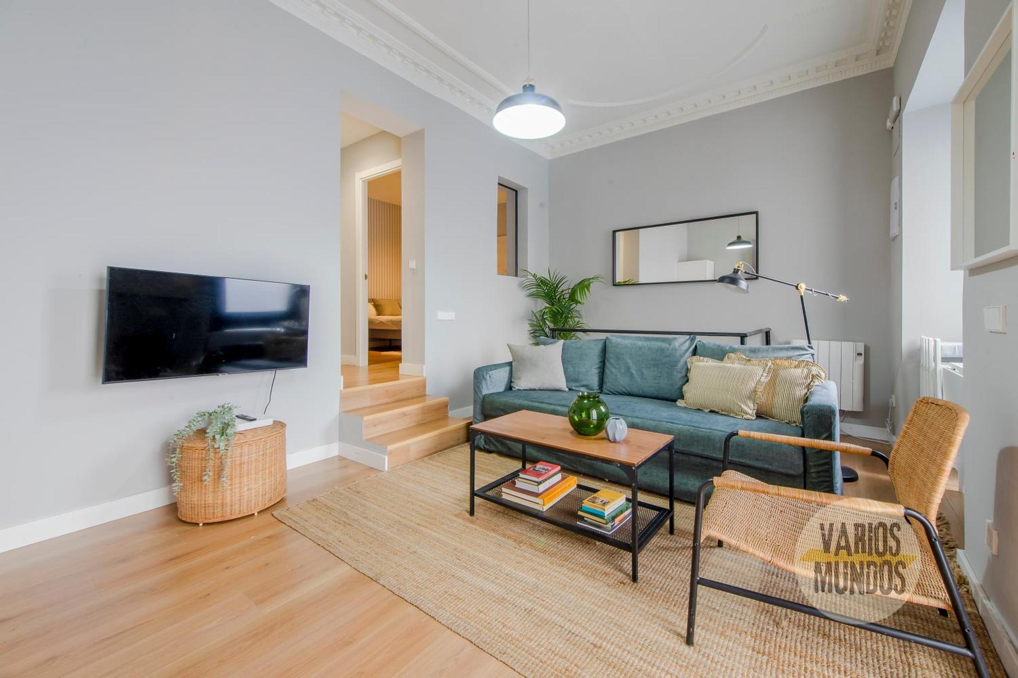 Modern Apt & Cool Interior Design A 20 Metros Del Retiro E1 Madryt Zewnętrze zdjęcie
